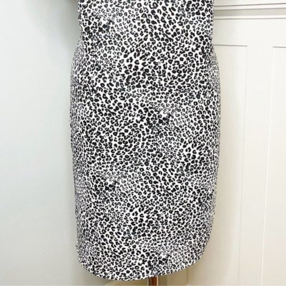 Nanette Lepore Animal Print Shift Dress 6 Small - Picture 4 of 10